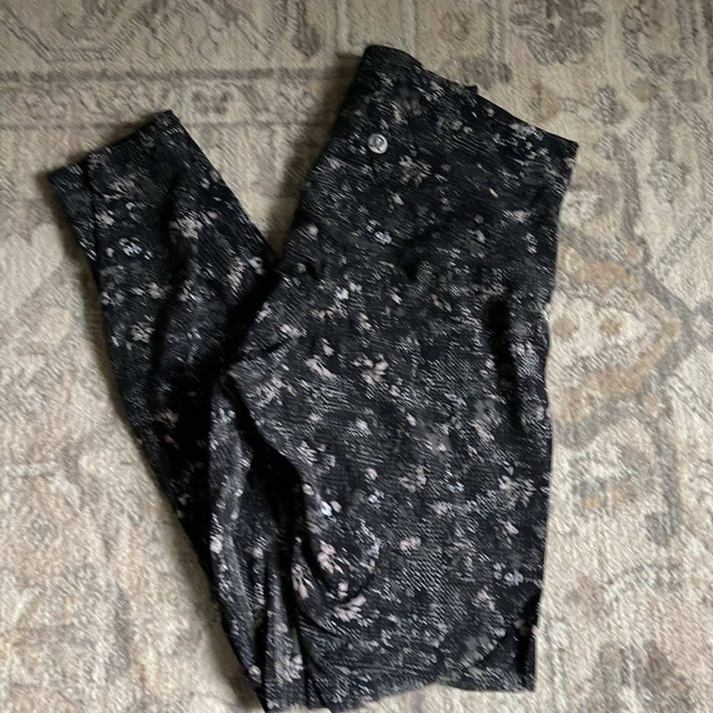 Black Pattern Lululemon Align - image 2